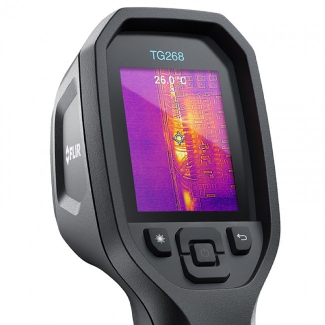 FLIR TG268 Infrarot-Thermometer -25 bis+400 C Black Built-in display LCD 320 x 240 pixels FLIR TG268 Infrarot-Thermometer -25 bis+400 C Black Built-in display LCD 320 x 240 pixels