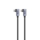 UNITEK C14147ABK01-0.5M - USB C 90 /90 PD 100W M/M 1M UNITEK C14147ABK01-0.5M - USB C 90 /90 PD 100W M/M 1M