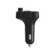 SAVIO FM transmitter, Bluetooth 5.3, QC 3.0 charger, LED display, Bass Boost, TR-15, black SAVIO FM transmitter, Bluetooth 5.3, QC 3.0 charger, LED display, Bass Boost, TR-15, black