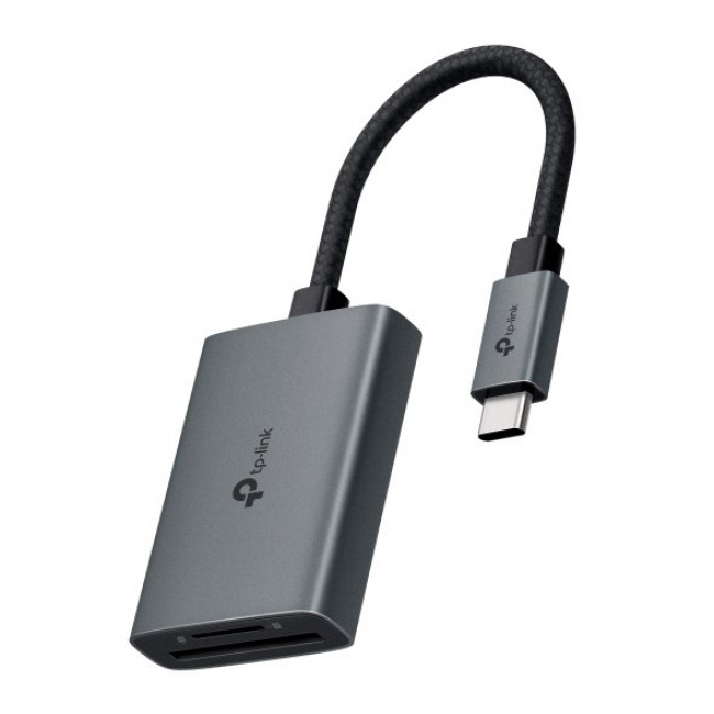 TP-Link UA430C card reader USB 3.2 Gen 1 (3.1 Gen 1) Type-C Grey TP-Link UA430C card reader USB 3.2 Gen 1 (3.1 Gen 1) Type-C Grey