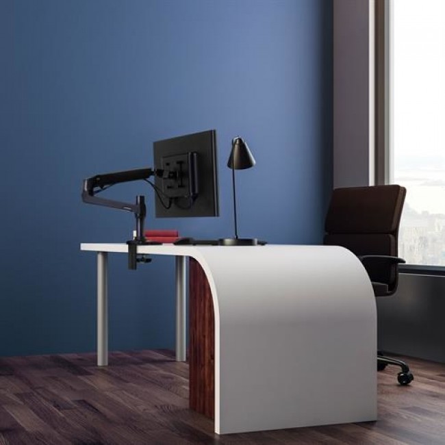 Ergotron LX DESK MOUNT LCD ARM/34IN MIS-D 10Y W MATTE BLACK Ergotron LX DESK MOUNT LCD ARM/34IN MIS-D 10Y W MATTE BLACK