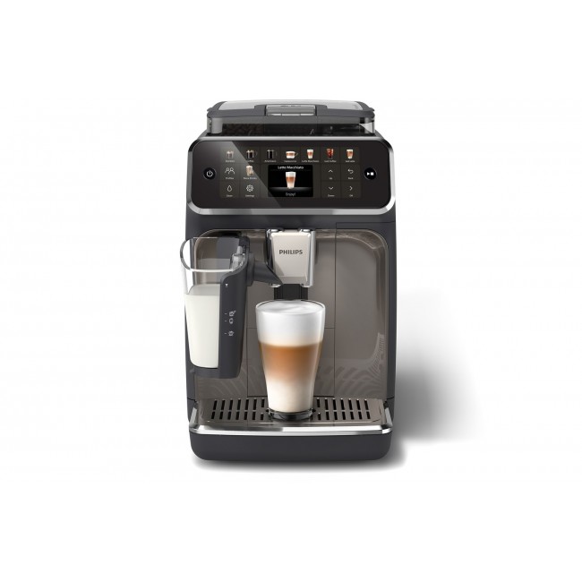 Philips | Coffee Machine | EP5549/70 Series 5500 LatteGo | Pump pressure 15 bar | Built-in milk frother | Automatic | 1500 W | Black Philips | Coffee Machine | EP5549/70 Series 5500 LatteGo | Pump pressure 15 bar | Built-in milk frother | Automatic | 1500 W | Black
