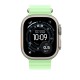 Apple Natural Titanium Finish Band Green Fluoroelastomer, Titanium Apple Natural Titanium Finish Band Green Fluoroelastomer, Titanium