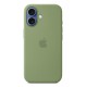 Apple iPhone 17 Silicone Case with MagSafe Light Moss Apple iPhone 17 Silicone Case with MagSafe Light Moss