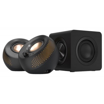 Creative Labs Creative Pebble X Plus speaker set 30 W Universal Black 2.1 channels Bluetooth