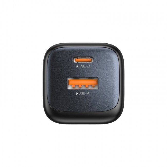 UNITEK 2x GAN 20W mains charger, black