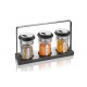 Set of 3 Gefu X-plosion spice containers G-34654