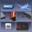Extralink Powerbank EPB-126 20000mAh Silver Power bank, 45W PD, USB-C