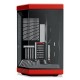 HYTE Y70 Midi Tower Black, Red