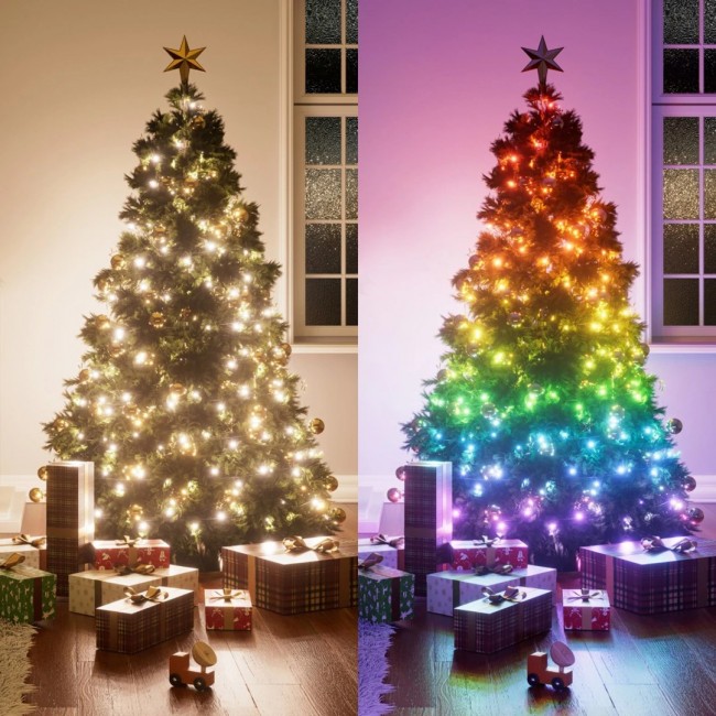 Smart Holiday String Lights NANOLEAF 1D STARTER KIT 250 LED 20 m IP44 (NF084K02-20XLS)