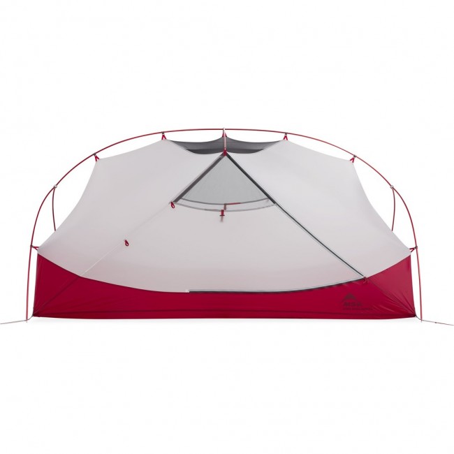 MSR Hubba Hubba Bikepack 2 person(s) Green, Red, White Ridge tent