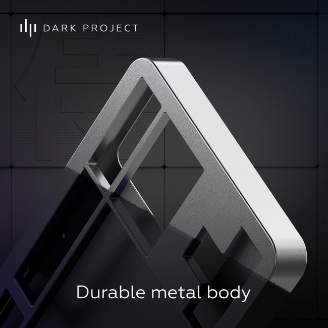 Dark Project Tamsus projektas ALU87B Bushido, G3MS Moonstone Switch, JAV keyboard Home/Office QWERTY English Dark Project Tamsus projektas ALU87B Bushido, G3MS Moonstone Switch, JAV keyboard Home/Office QWERTY English