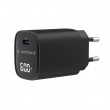 Gembird TA-UC-1C-PD60LCD-01-BK 60W USB Type-C fast charger, LCD, black