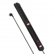 Maclean power strip, 10 outlet extension cord, 2 switches, protection and overload indication, 3680W, MCE10