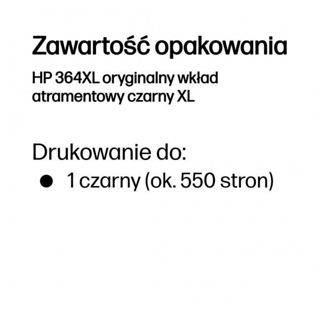 HP 364XL High Yield Black Original Ink Cartridge HP 364XL High Yield Black Original Ink Cartridge