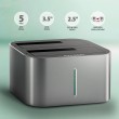 AXAGON ADSA-DC USB3.2 Gen1 - 2x SATA 6G CLONE DUAL HDD Dock Station ASMedia AXAGON ADSA-DC USB3.2 Gen1 - 2x SATA 6G CLONE DUAL HDD Dock Station ASMedia