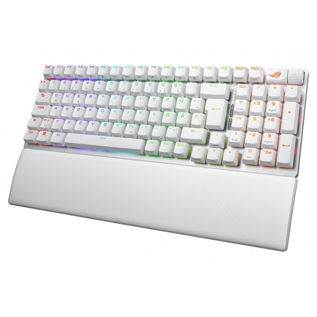 ASUS ROG Strix Scope II 96 Wireless keyboard Gaming USB + RF Wireless + Bluetooth QWERTZ German White ASUS ROG Strix Scope II 96 Wireless keyboard Gaming USB + RF Wireless + Bluetooth QWERTZ German White