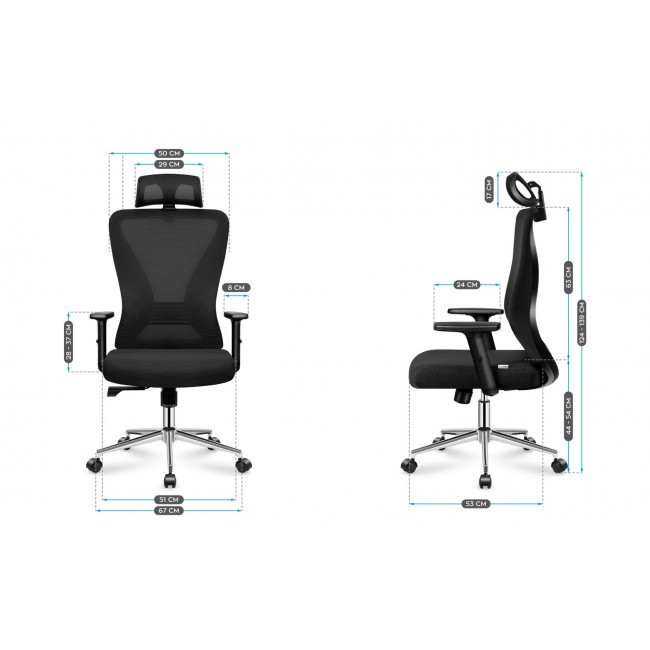 MA-Manager 3.5 Black office chair