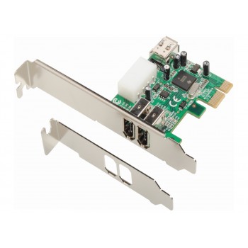 Dawicontrol DC-1394 PCIe interface cards/adapter IEEE 1394/Firewire