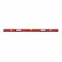 Painted spirit level with level and plumb indicato