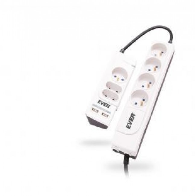 Ever OFFICE PLUS White 7 AC outlet(s) 250 V