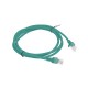 LANBERG PATCHCORD UTP CAT.5E 1.5M GREEN PCU5-10CC-0150-G