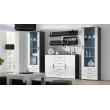 Cama set of two shelves 125cm SOHO grey matte Cama set of two shelves 125cm SOHO grey matte