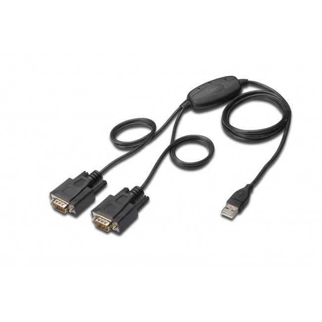 Digitus USB 2.0 to 2x RS232 Cable Digitus USB 2.0 to 2x RS232 Cable