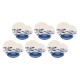 ROSE&TULIPANI THE BLUE ONES Dinner service for 6 people ROSE&TULIPANI THE BLUE ONES Dinner service for 6 people