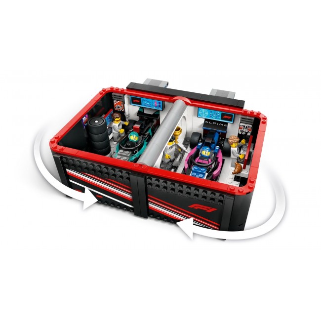 LEGO CITY 60444 F1 Garage & Mercedes-AMG & Alpine Cars LEGO CITY 60444 F1 Garage & Mercedes-AMG & Alpine Cars