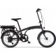 Snapp City-E Graphite folding electric bicycle