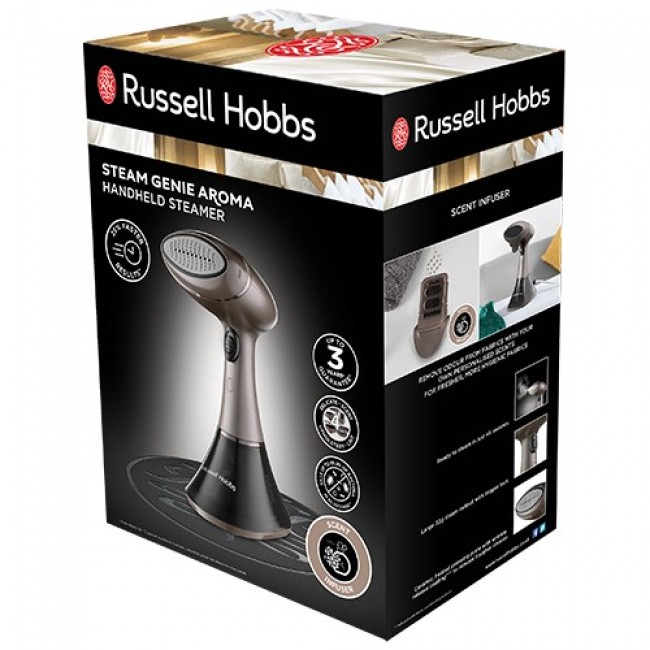 Russell Hobbs Aroma 28040-56 - handheld garment steamer 0.2 l 1800 W (brown, chrome)