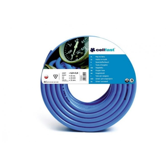 CF. OXYGEN HOSE 6,0x3,0 80mb PL CF. OXYGEN HOSE 6,0x3,0 80mb PL