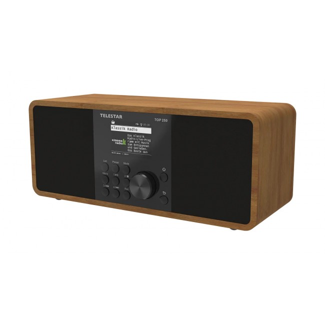Telestar 5701250 radio Internet Digital Wood