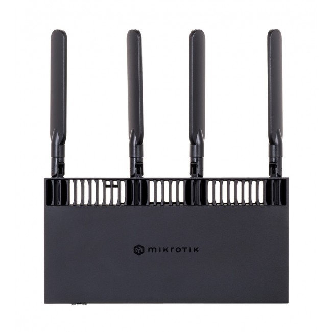 Mikrotik RB4011iGS+5HacQ2HnD-IN wireless router Gigabit Ethernet Dual-band (2.4 GHz / 5 GHz) Black