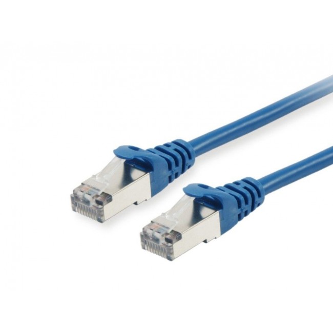 Equip Cat.6A S/FTP Patch Cable, 30m, Blue