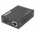 Intellinet Gigabit PoE+ Media Converter, 1 x 1000Base-T RJ45 Port to 1 x SFP Port, PoE+ Injector