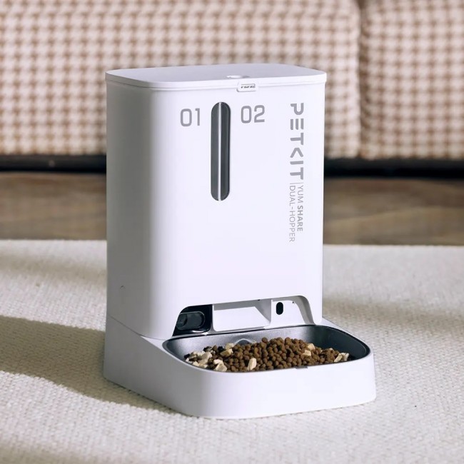 Petkit YumShare Dual-Hopper Feeder w. Camera