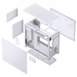 Jonsbo D31 Micro-ATX Case, Tempered Glass - white