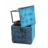 Puff-transformer 5in1 - 5 stools in 1 pouffe blue velvet