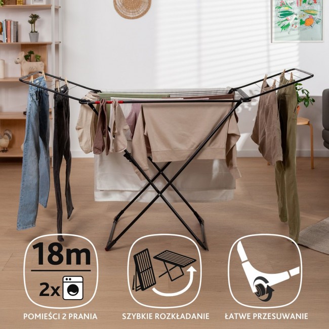Clothes Drying Rack Vileda Universal Ultimate Clothes Drying Rack Vileda Universal Ultimate