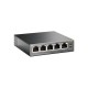 TP-Link 5-Port Gigabit Desktop PoE Switch with 4-Port TP-Link 5-Port Gigabit Desktop PoE Switch with 4-Port