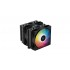 DeepCool AG620 BK ARGB Processor Air cooler 12 cm Black, White 1 pc(s)