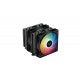 DeepCool AG620 BK ARGB Processor Air cooler 12 cm Black, White 1 pc(s)
