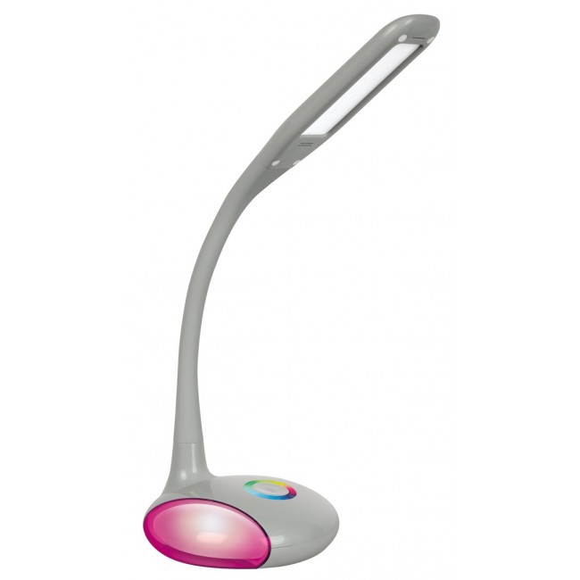 Activejet LED desk lamp VENUS GREY with RGB base Activejet LED desk lamp VENUS GREY with RGB base