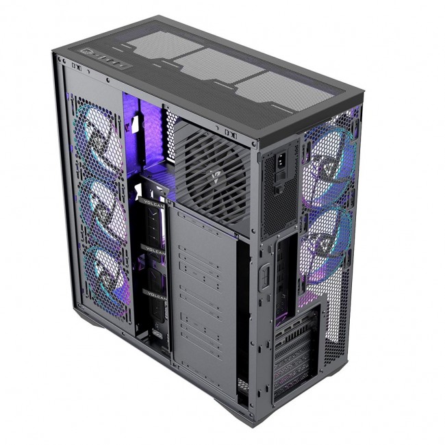 MODECOM Volcano SPACE XL ARGB FULL TOWER 5F Black