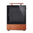 Jonsbo T7 Midi Tower Black, Wood