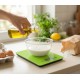 Esperanza EKS002G kitchen scale Electronic kitchen scale Green,Yellow Countertop Rectangle