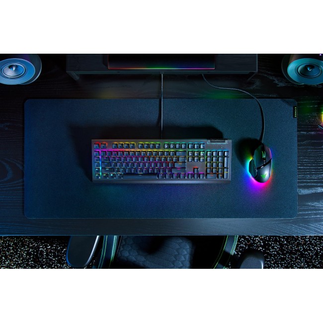Razer BlackWidow V4 X keyboard Gaming USB QWERTZ German Black