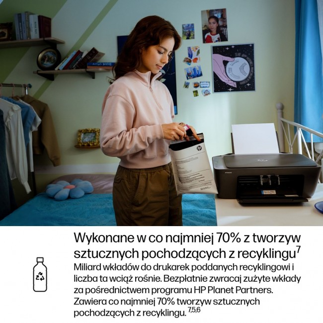 HP DeskJet 2921 Wireless All-in-One Color Printer